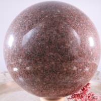 GROSSE MANGA GRANIT Edelsteinkugel 108 mm, Meditation und Heilsteine, glänzende Kugel, Wunderbarer Kristall Bild 9