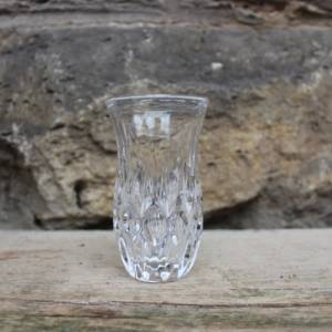 Miniatur Vase 24 % Bleikristall Vintage 60er 70er Jahre DDR Bild 2