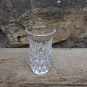 Miniatur Vase 24 % Bleikristall Vintage 60er 70er Jahre DDR Bild 3