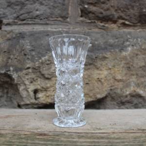 Miniatur Vase 24 % Bleikristall Vintage 60er 70er Jahre DDR Bild 6