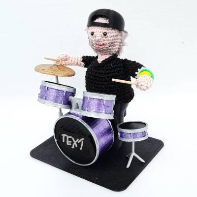 Eierbecher/Eierwärmer-Rock und Heavy Metal-Musik Schlagzeug Drums Becken