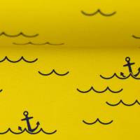 Softshell: leichter Wellengang auf klassischem Gelb: gegen graues Wetter, Fiete von Swafing Bild 1