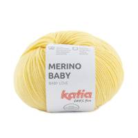 Merino Baby 50 gramm, Lauflänge 165 meter, Farbe GELB Babywolle von Katia Bild 1