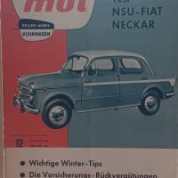 Roller-Mobil  Kleinwagen  -  Nr. 12 Dezember 1960  -  Test  NSU-Fiat Neckar Bild 1