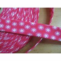 Schrägband Sterne rosa/pink Kiddy Love Oeko-Tex Standard 100  (1m/1,00  €) Bild 1