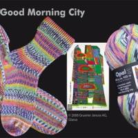 Opal Hundertwasser Pullover- und Sockenwolle 100 g 2102 Good morning City Bild 1