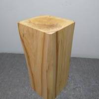 Holzsäule Hand-geschliffen zum  Dekorieren und Basteln Bild 2