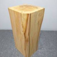 Holzsäule Hand-geschliffen zum  Dekorieren und Basteln Bild 3