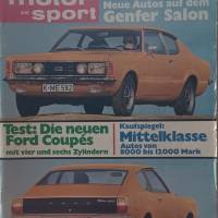 auto motor sport Heft 7  27. März 1971  -  Neue Autos auf dem Genfer Salon Bild 1