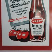 Blechschild Kraft Ketchup Nostalgie Bild 2
