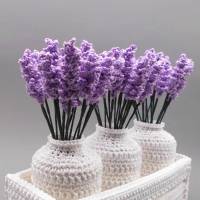 Häkelanleitung Blumen-Dekoration Provence Lavendel Traum - einfach & vielseitig Bild 1