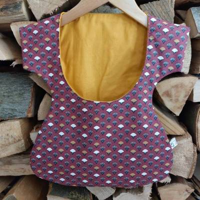 Wäscheklammerkleidchen mit oder ohne passenden Holzbügel. Klammerkleidchen, Klammerbeutel, Aufbewharung,Muschel Muster