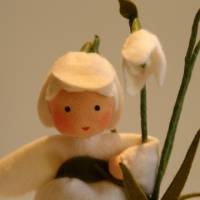 Schneeglöckchen - Blumenkind - Jahreszeitentisch - Waldorf Art Bild 1