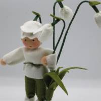 Schneeglöckchen - Blumenkind - Jahreszeitentisch - Waldorf Art Bild 10