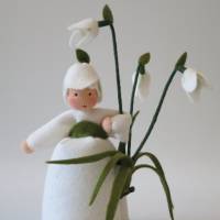 Schneeglöckchen - Blumenkind - Jahreszeitentisch - Waldorf Art Bild 5