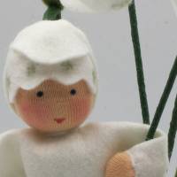 Schneeglöckchen - Blumenkind - Jahreszeitentisch - Waldorf Art Bild 7