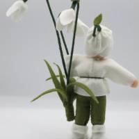 Schneeglöckchen - Blumenkind - Jahreszeitentisch - Waldorf Art Bild 9