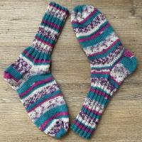 Stricksocken Wollsocken handgestrickte Socken von d_handmade_o Bild 1