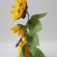 Sonnenblume - Blumenkind - Jahreszeitentisch - Waldorf Art Bild 4