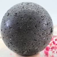 GROSSE Basaltlava Edelsteinkugel 60 mm, Meditation und Heilsteine, glänzende Kugel, Wunderbarer Kristall Bild 9