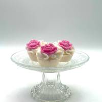Duftkerze - Royal Rose Mini Cupcake - Duft nach Rose Bild 1