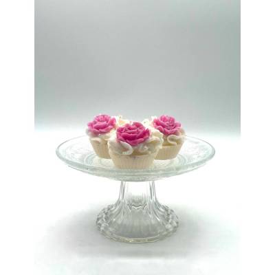 Duftkerze - Royal Rose Mini Cupcake - Duft nach Rose