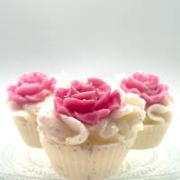 Duftkerze - Royal Rose Mini Cupcake - Duft nach Rose Bild 3