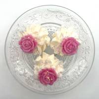 Duftkerze - Royal Rose Mini Cupcake - Duft nach Rose Bild 5