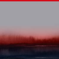 ♕ French Terry Sweat Panel  mit Farbverlauf  Thorsten Berger Sunset 90 x 155 cm ♕ Bild 1