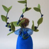 Heidelbeere - Blumenkind - Jahreszeitentisch - Waldorf Art Bild 4