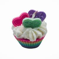 Duftkerze - Rainbow Pride Mini Cupcake - Flieder Bild 2