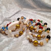 Armband "Perlen des Glaubens", Edelsteine, christlicher Schmuck, Edelsteinschmuck, Materialien im Text Bild 4