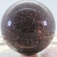 Große Porphyr Edelsteinkugel, 88 mm, Meditation und Heilsteine, glänzende Kugel, Wunderbarer Kristall Bild 10