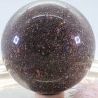 Große Porphyr Edelsteinkugel, 88 mm, Meditation und Heilsteine, glänzende Kugel, Wunderbarer Kristall Bild 7