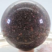 Große Porphyr Edelsteinkugel, 88 mm, Meditation und Heilsteine, glänzende Kugel, Wunderbarer Kristall Bild 8