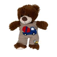 Trägerhose für Teddy  30 cm mit Betonmischer und Kipper   Bärenkleidung !  sofort lieferbar ! Bild 2