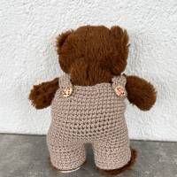 Trägerhose für Teddy  30 cm mit Betonmischer und Kipper   Bärenkleidung !  sofort lieferbar ! Bild 3