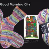 Opal Hundertwasser II, Sockenwolle 4fach, 100 g, Farbe: "Good Morning City" (2102) Bild 3