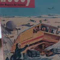 Hobby   das Magazin der Technik   Nr. 1  Januar 1957 -  Grossbaustelle im Arktischen Eis Bild 1