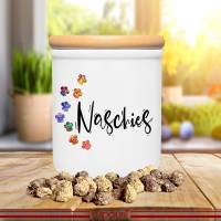 Keramik Leckerlidose NASCHIES - Keksdose, Snackdose Bild 2