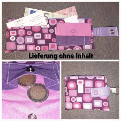 Mini Geldbörse/ Geldbeutel mit Schlüsselring