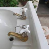 Altes Handwaschbecken von der Insel Usedom Bild 6