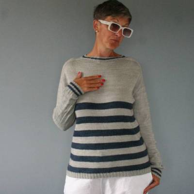 Anleitung: Binz - Pullover stricken