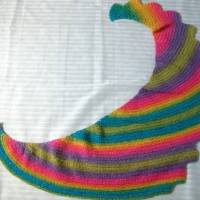 Drachenschwanz /Drachenschal für Kinder, tolle Farben mit Glitzer Bild 2