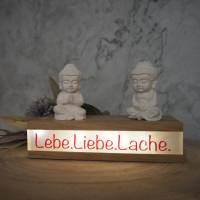 Lichterbox / Leuchtbox mit Spruch Bild 1