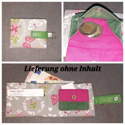 Mini Geldbörse/ Geldbeutel mit Schlüsselring