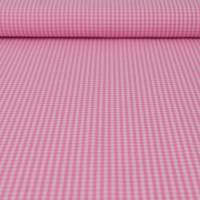 Vichy-Karo, rosa, Webkaro, feiner Baumwollstoff, 150 cm breit, Meterware, Preis pro 0,5 lfdm Bild 3