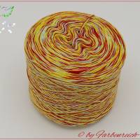 Farbenreich-Wolle Strudelbobbel "LISSABON", 4-fädig, verschiedene Lauflängen, Bobbel Bild 2