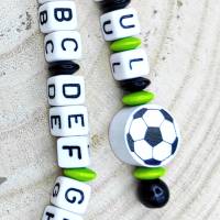 ABC & Rechenkette Fußball & Namen -Geschenk zur Einschulung- Bild 2