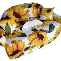 Taschentuchsofa Sonnenblumen Bild 1